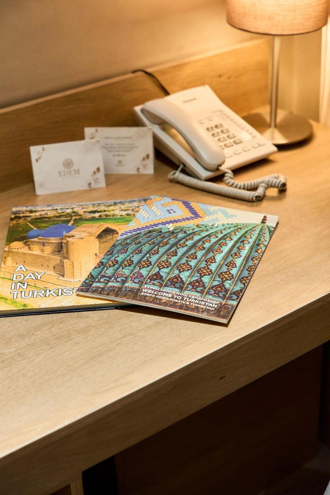 Edem Hotel Turkistan Eksteriør bilde